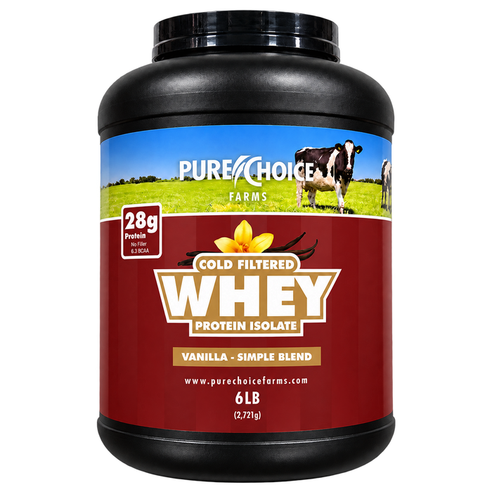 Whey Protein Isolate with Organic Vanilla